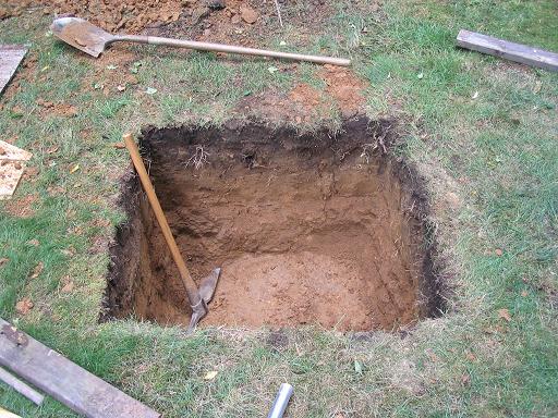 The results of the first dig